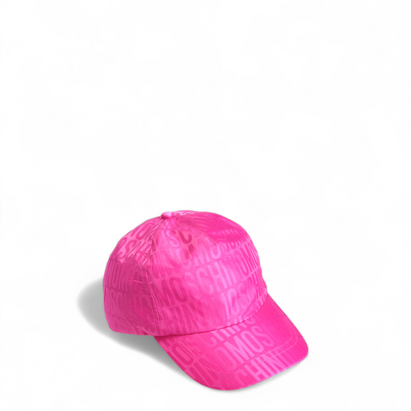 Moschino Kids All-Over Logo Baseball Cap