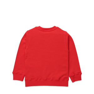 Moschino Kids Square Text Logo Crewneck Sweatshirt