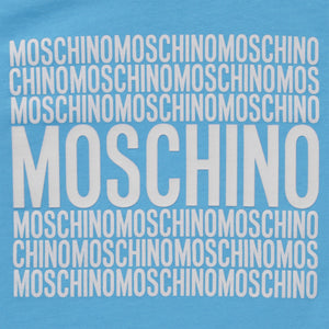 Moschino Kids Square Text Logo Crewneck Sweatshirt