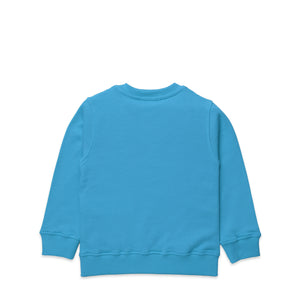 Moschino Kids Square Text Logo Crewneck Sweatshirt