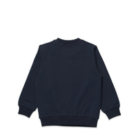 Moschino Kid's Classic Text Logo Crewneck Sweatshirt