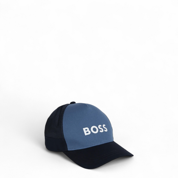 Hugo Boss Kids Cotton/Mesh Trucker Cap