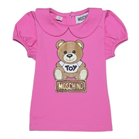 Moschino Kids Toddler's Teddy Bear Collared T-Shirt