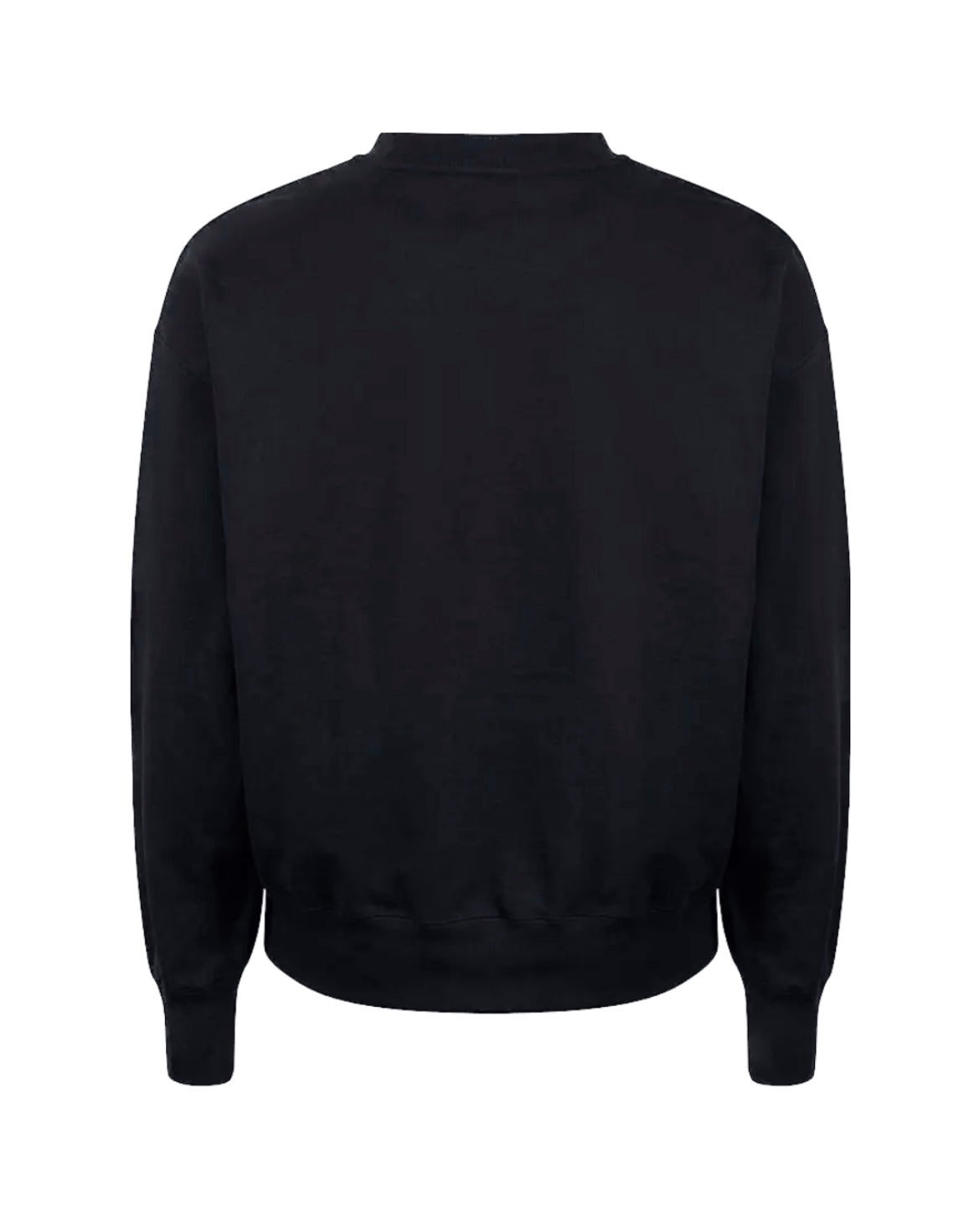 Bally Men's Side-Logo Sweatshirt in Navy Cotton