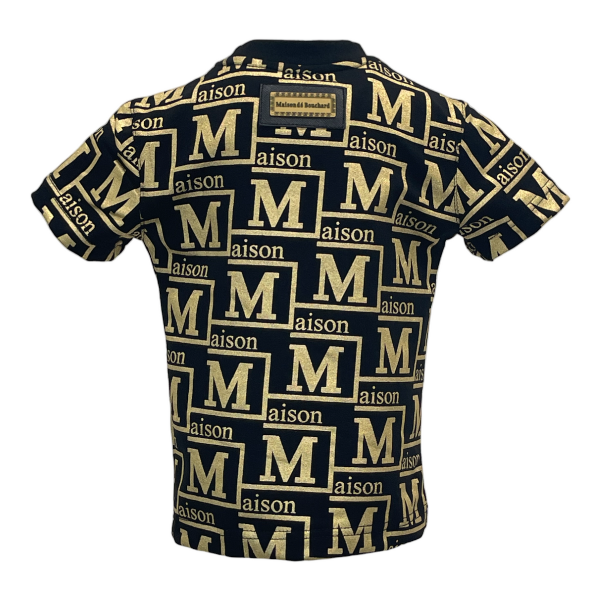 MDB Couture Kid's Metallic Monogram T-shirt