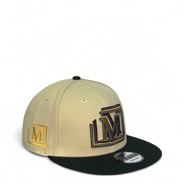 MDB Brand 9FIFTY Embroidered Multi "M" Snapback Cap