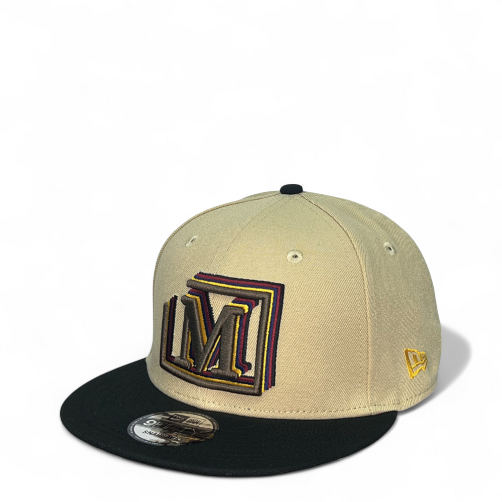 MDB Brand 9FIFTY Embroidered Multi "M" Snapback Cap