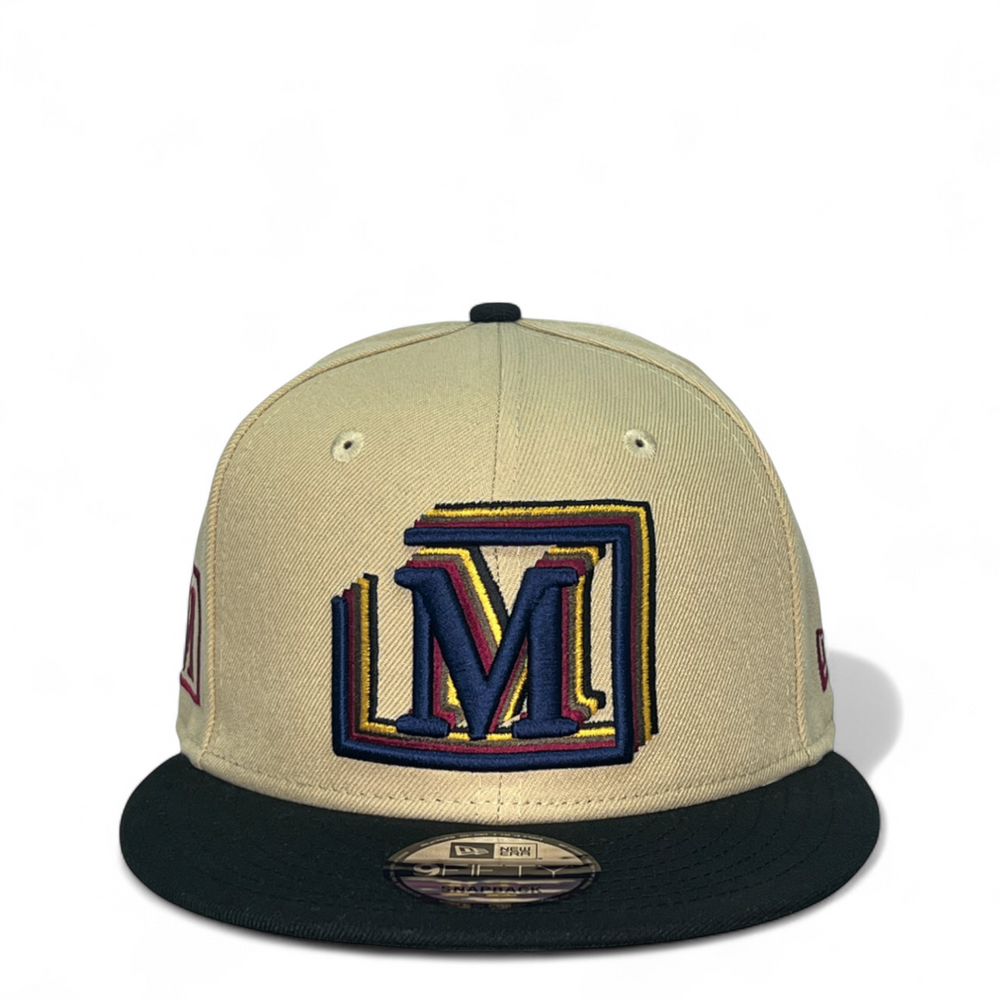 MDB Brand 9FIFTY Embroidered Multi "M" Snapback Cap
