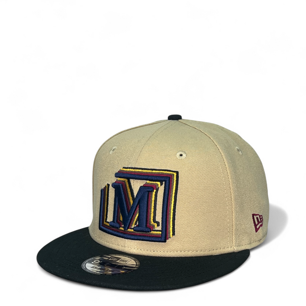 MDB Brand 9FIFTY Embroidered Multi "M" Snapback Cap