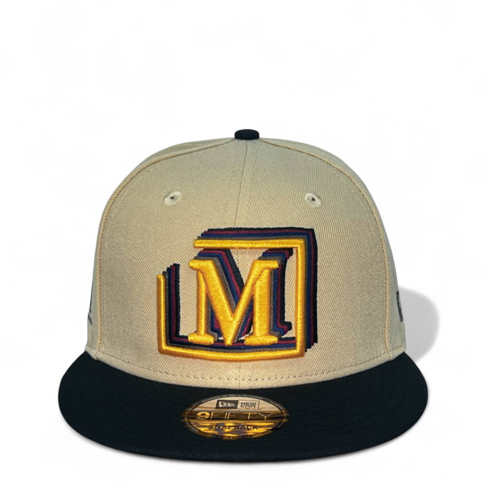MDB Brand 9FIFTY Embroidered Multi "M" Snapback Cap