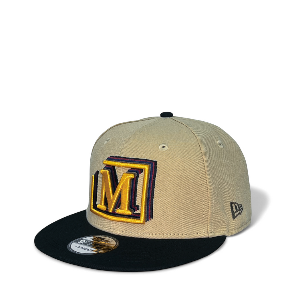 MDB Brand 9FIFTY Embroidered Multi "M" Snapback Cap