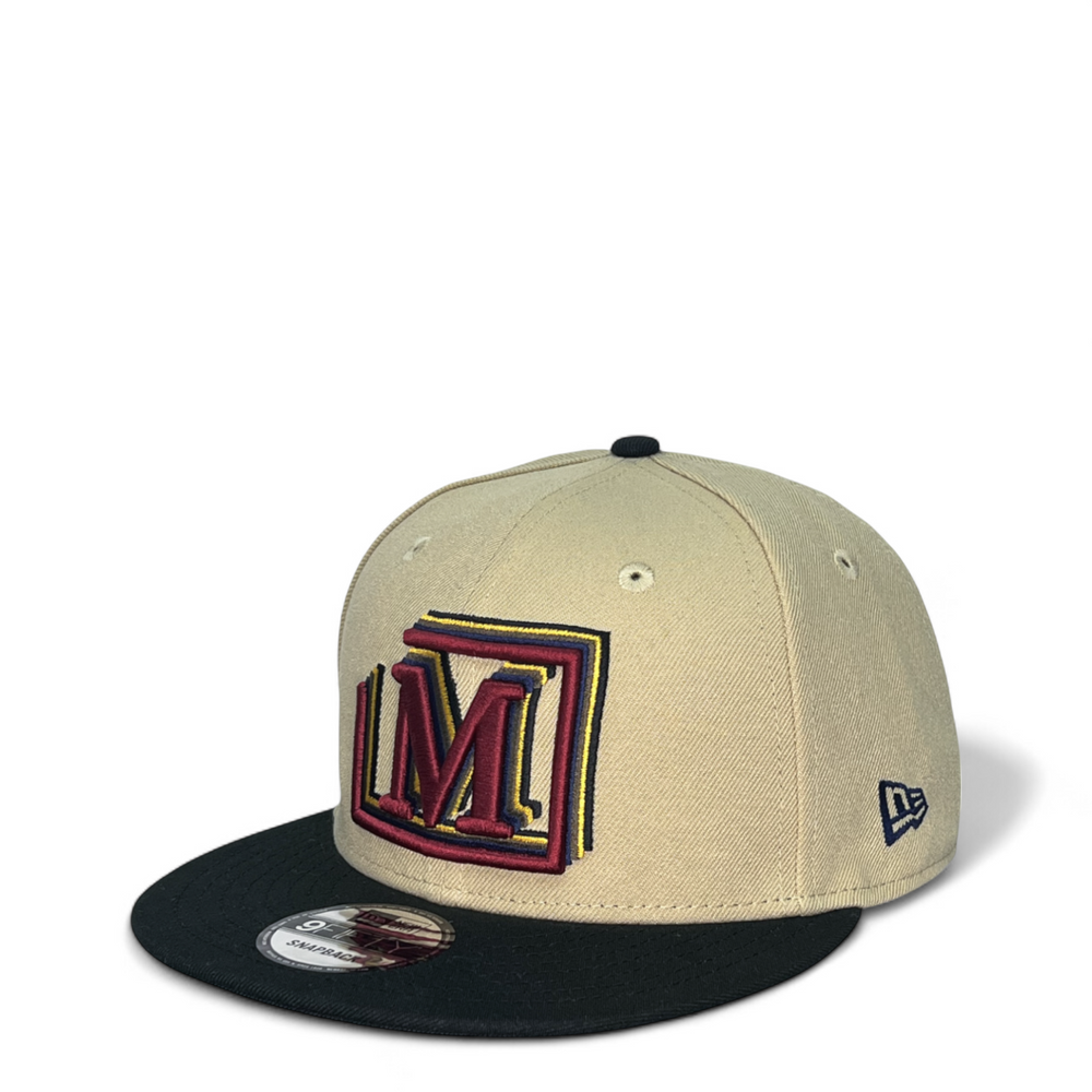 MDB Brand 9FIFTY Embroidered Multi "M" Snapback Cap
