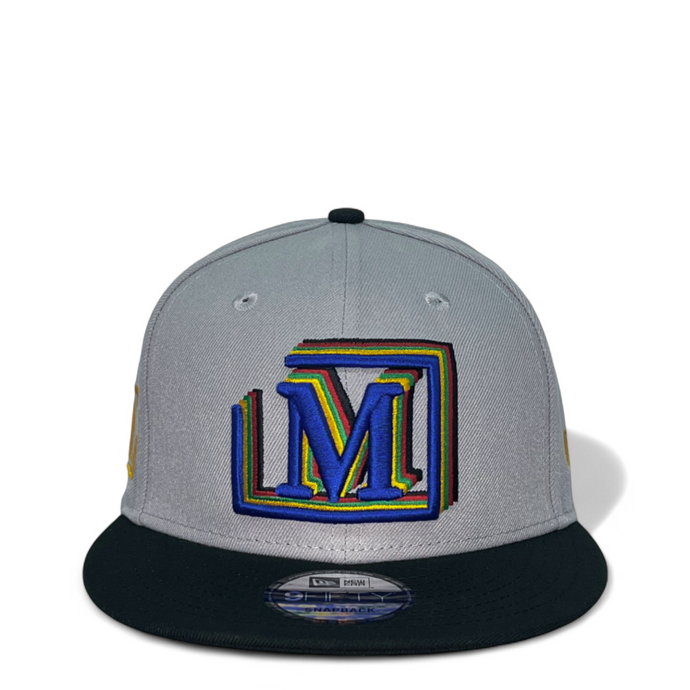 MDB Brand 9FIFTY Embroidered Multi "M" Snapback Baseball Cap