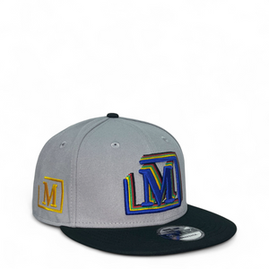 MDB Brand 9FIFTY Embroidered Multi "M" Snapback Baseball Cap