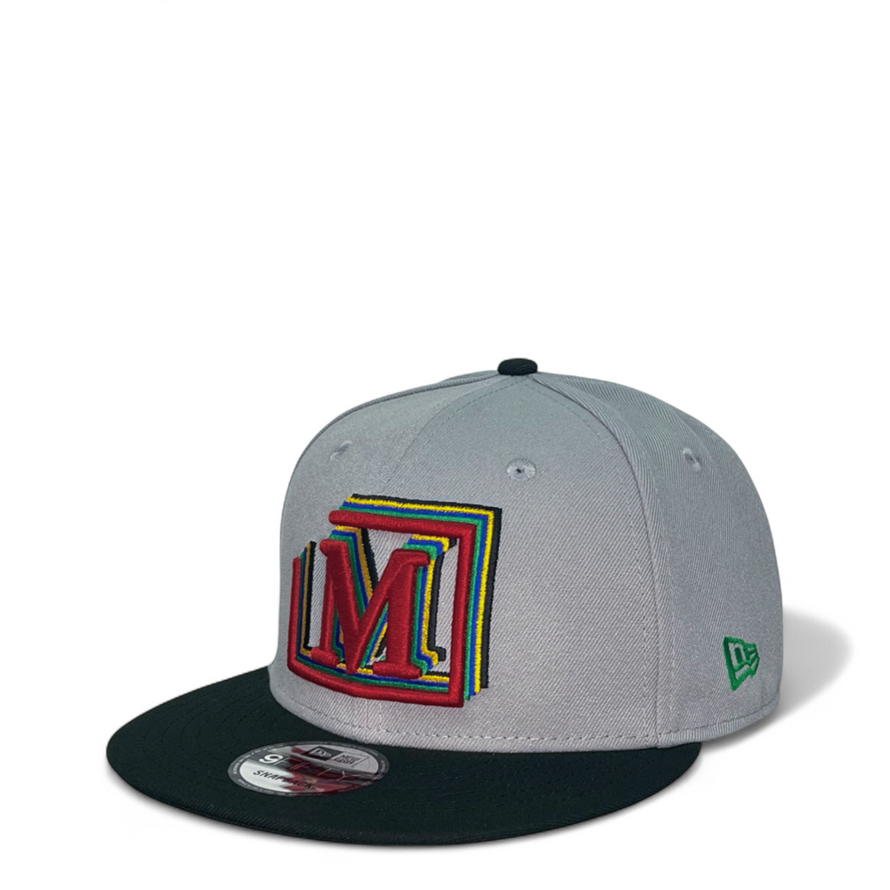 MDB Brand 9FIFTY Embroidered Multi "M" Snapback Cap