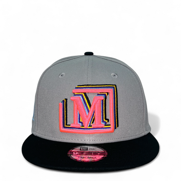 MDB Brand 9FIFTY Embroidered Multi "M" Snapback Cap
