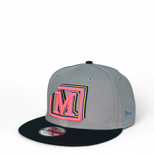 MDB Brand 9FIFTY Embroidered Multi "M" Snapback Cap