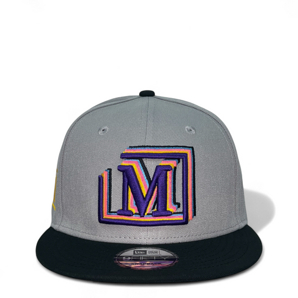 MDB Brand 9FIFTY Embroidered Multi "M" Snapback Cap