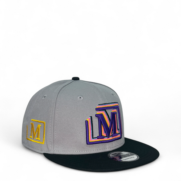 MDB Brand 9FIFTY Embroidered Multi "M" Snapback Cap