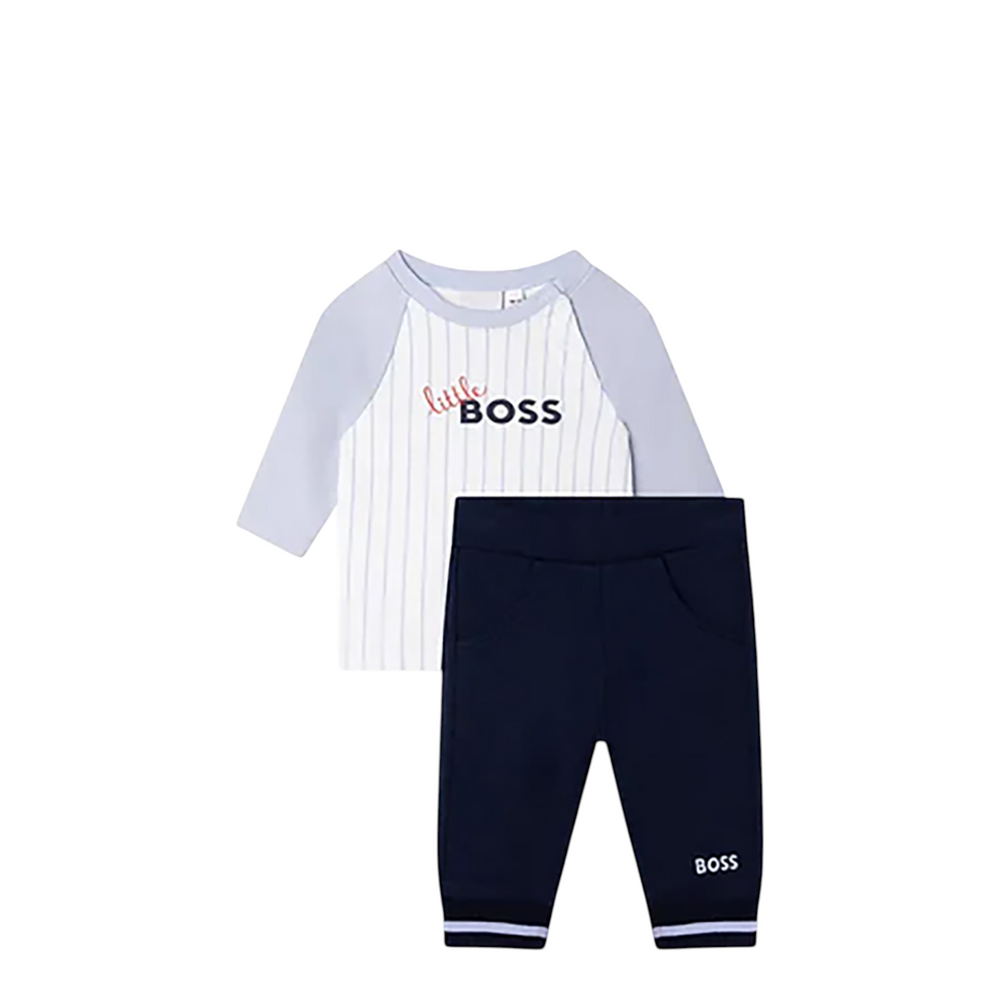 Hugo Boss Kids Infant's 'Little Boss' Shirt and Pant Set