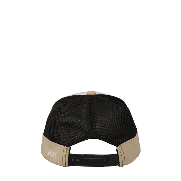 Hugo Boss Kids Tri-Color Logo Trucker Cap
