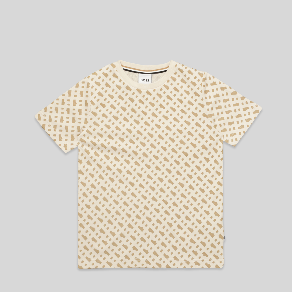 Hugo Boss Kids Monogram Logo T-Shirt