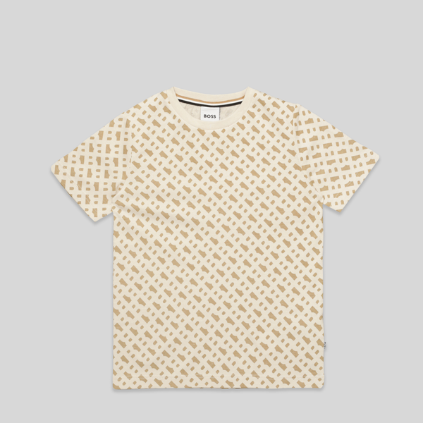 Hugo Boss Kids Monogram Logo T-Shirt