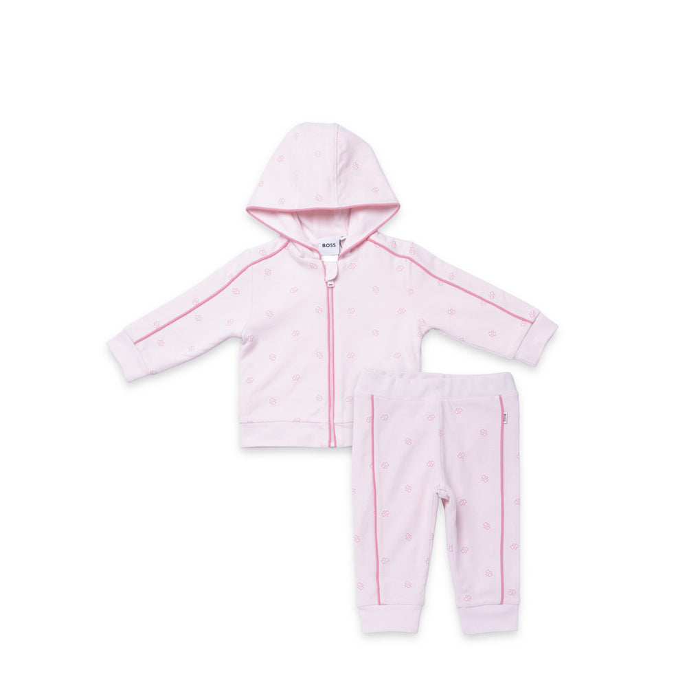 Hugo Boss Kids Toddler's Interlocking B Logo Hoodie Sweatsuit