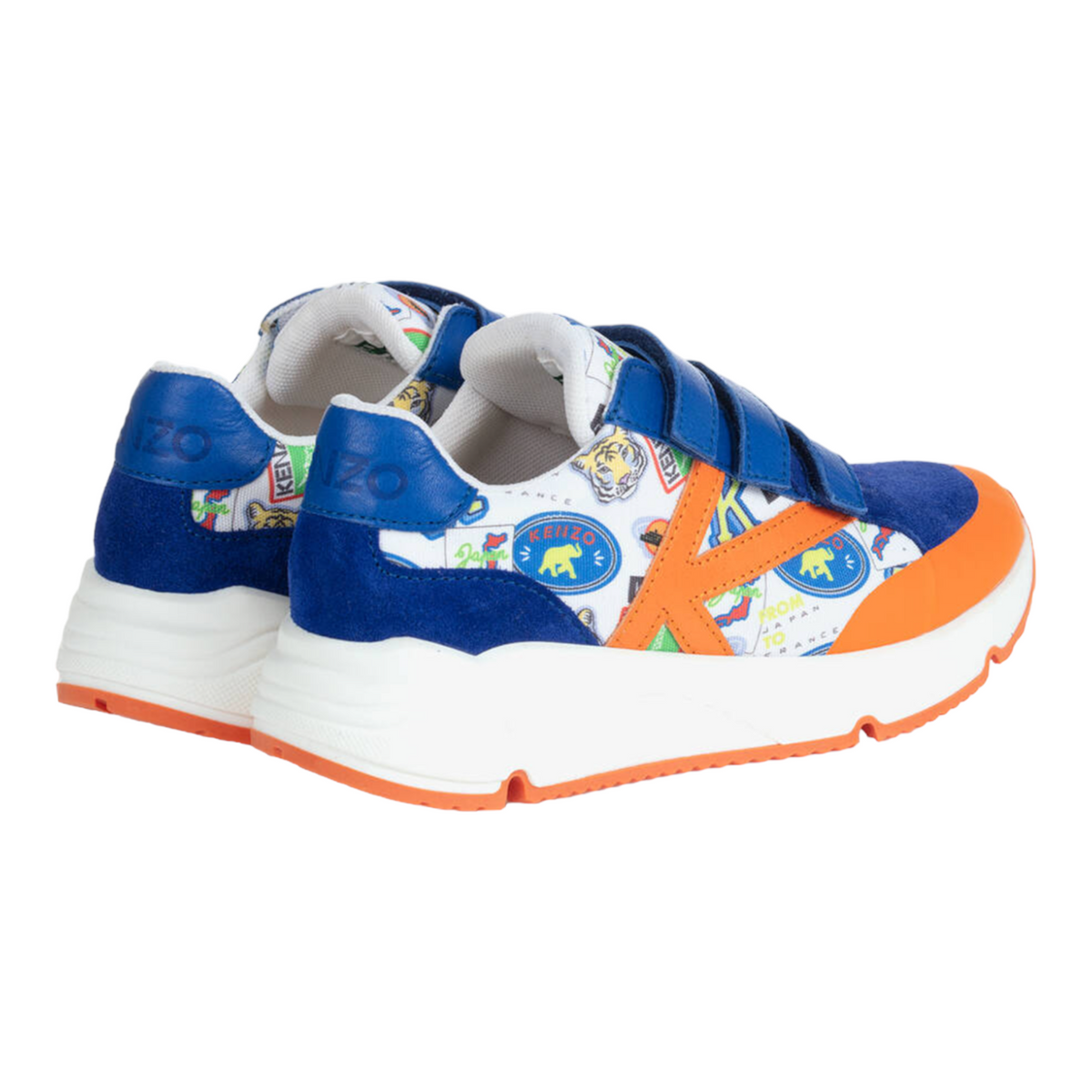 Kenzo Kids Velcro Strap Sneakers