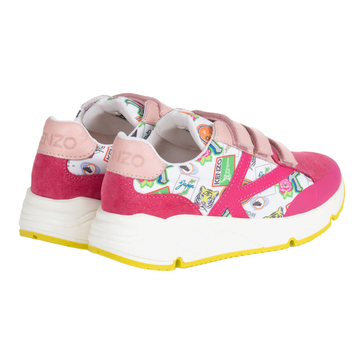 Kenzo Kids Velcro Strap Sneakers