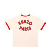 Kenzo Kids Stamp Logo Ringer Collar T-Shirt