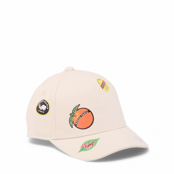 Kenzo Kids All Over Sticker Print Baseball Cap