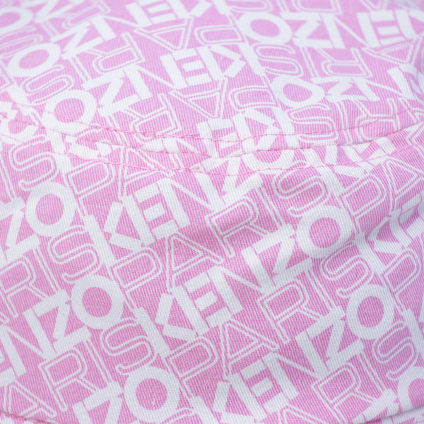 Kenzo Kids All-Over Logo Bucket Hat