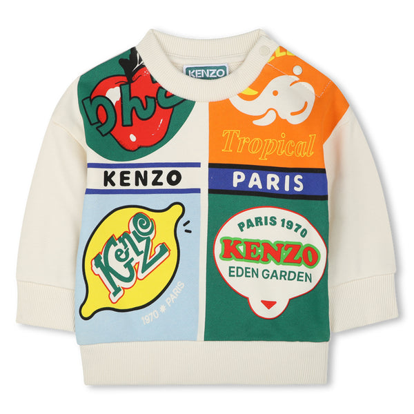 Kenzo Kids Toddler's Label Artworks Sweatshirt