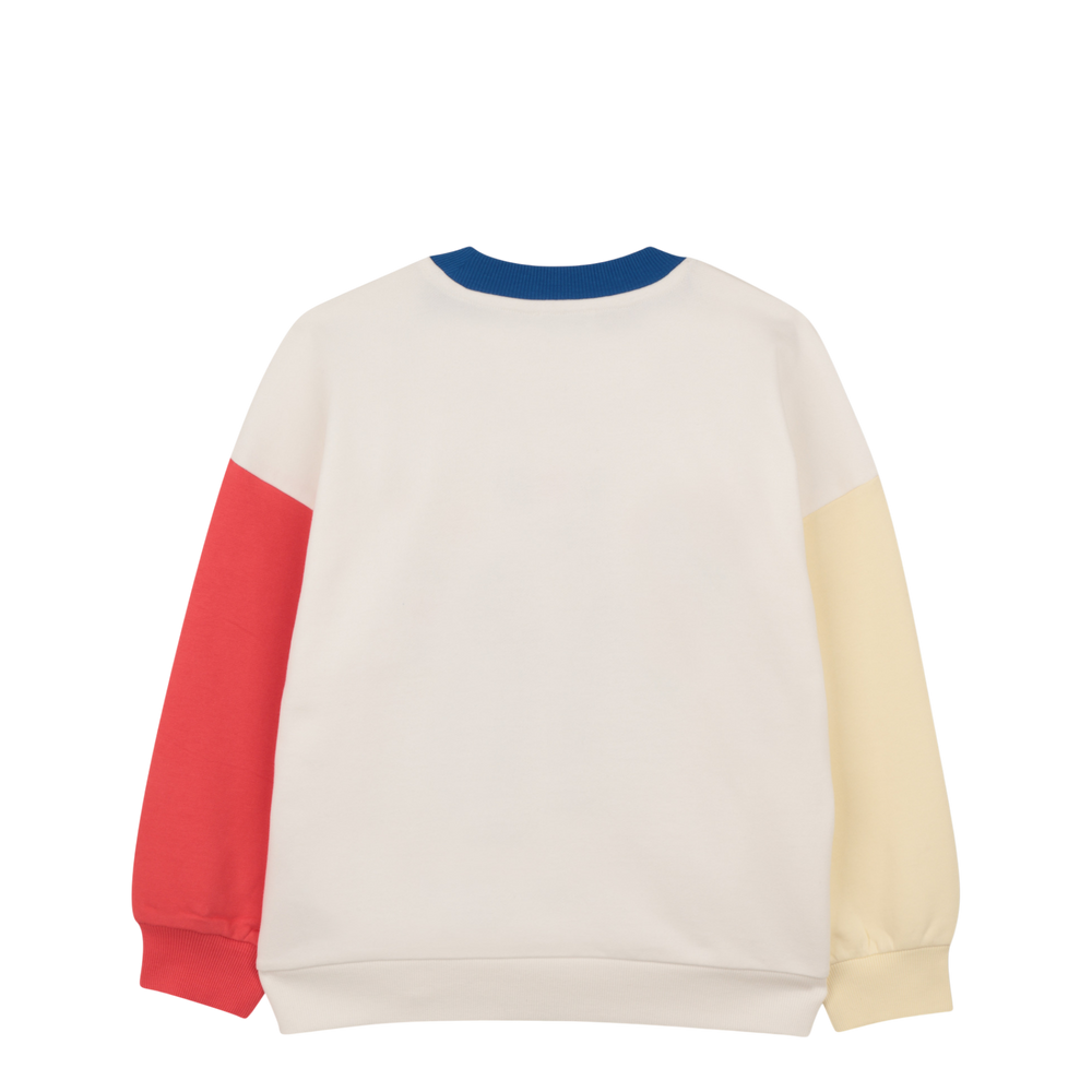 Sweatshirt with colorful design and 'Kenzo' branding on a white background