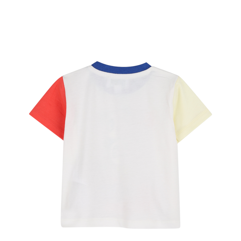 Children's t-shirt with panda design and Kenzo Paris branding on a white background