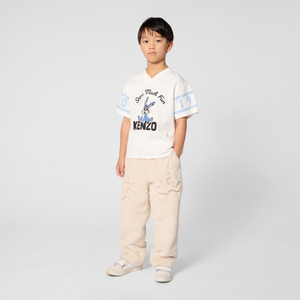 Kenzo Kids 'Snow Much Fun' V-Neck T-Shirt