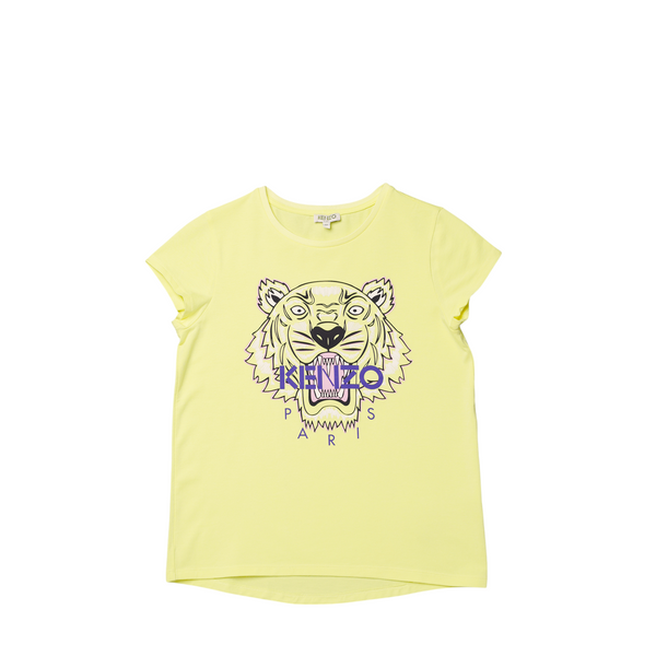 Kenzo Kids Girl's Tiger Logo T-Shirt