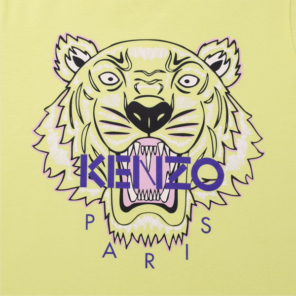 Kenzo Kids Girl's Tiger Logo T-Shirt
