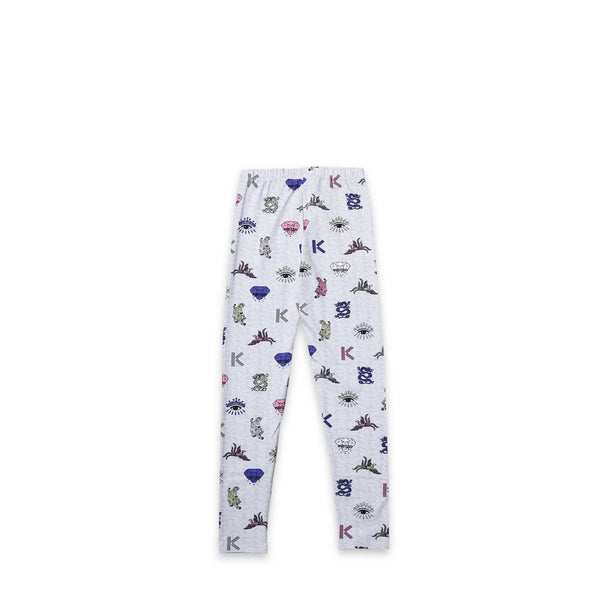 Kenzo Kids Girl's Josepha Multi-Logo Leggings