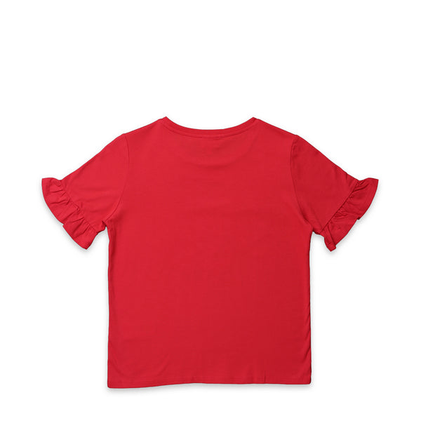 Kenzo Kids Girl's Karlene Ruffled Sleeve T-Shirt