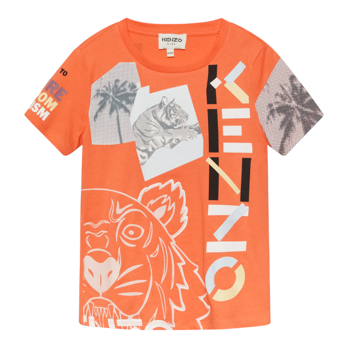 Kenzo Kids Tiger Motifs T-Shirt