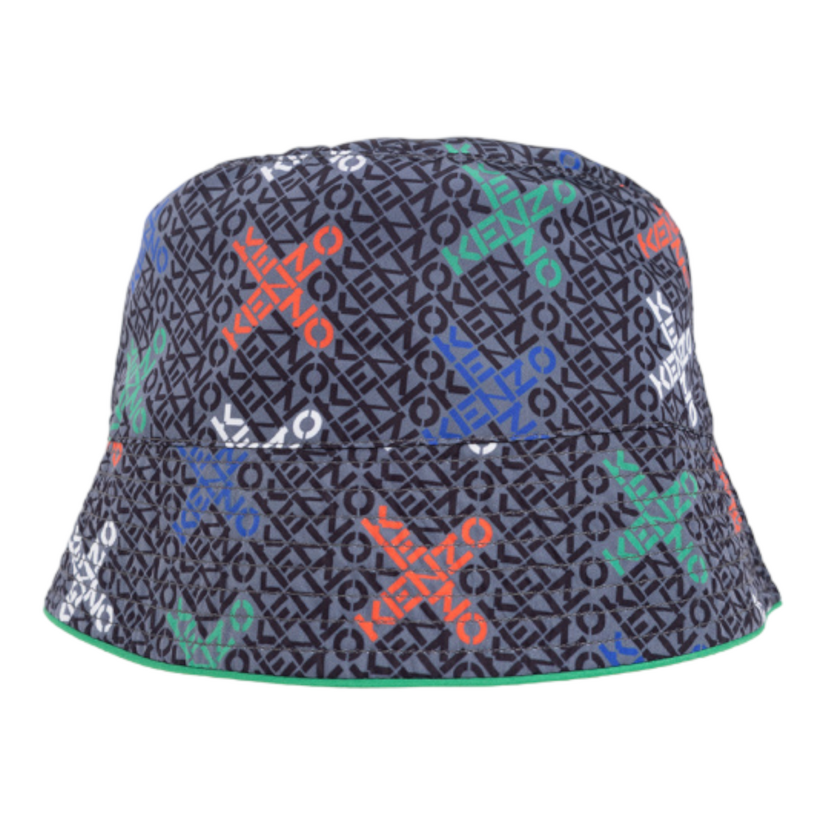 Kenzo Kids Monogram Logo Bucket Hat