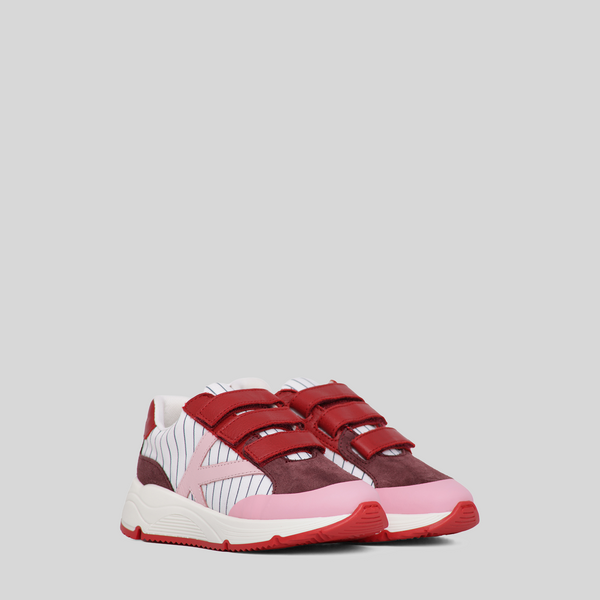 Kenzo Kids Color Block Velcro Strap Sneakers