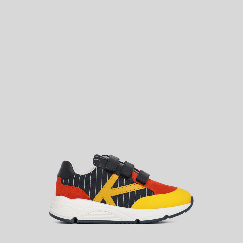 Kenzo Kids Color Block Velcro Strap Sneakers