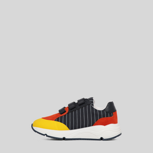 Kenzo Kids Color Block Velcro Strap Sneakers