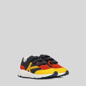 Kenzo Kids Color Block Velcro Strap Sneakers