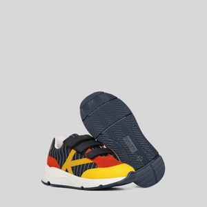 Kenzo Kids Color Block Velcro Strap Sneakers