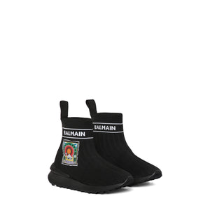 Balmain Kids Desert Patch Sock Shoe