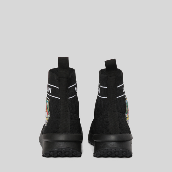 Balmain Kids Desert Patch Sock Shoe